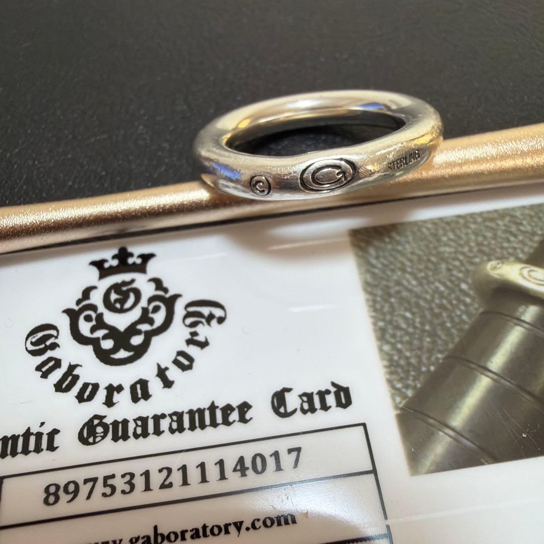 アクセサリー Gaboratory G Stamp On Ring