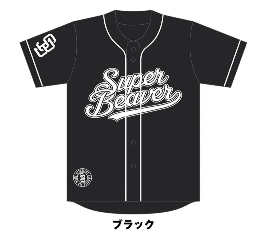 SUPER BEAVER ベースボールシャツ ブラック XLサイズ
