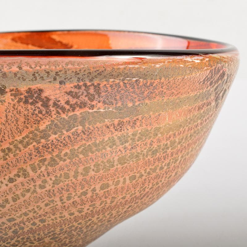 ガラス作家 高松敬子作 鉢 器 2点まとめて D R7510