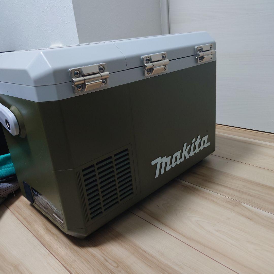 美品□マキタ 40Vmax 充電式保冷温庫 CW003G オリーブ7L