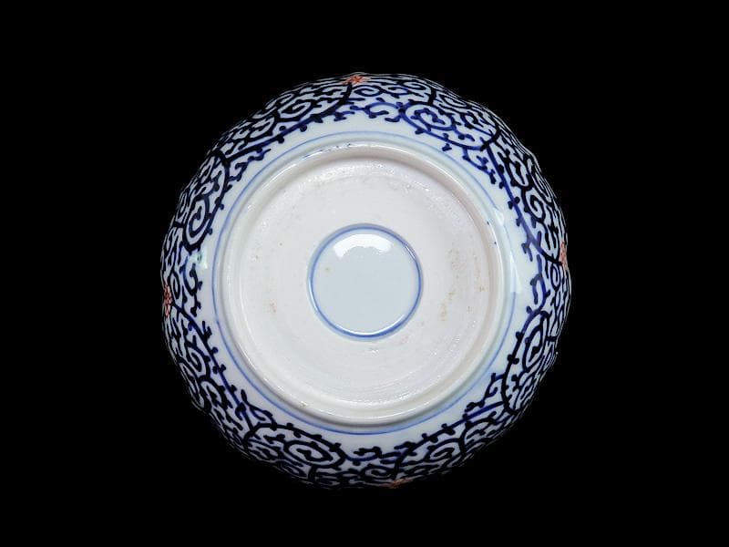 古伊万里　色絵　松竹梅の図　膾皿　５枚　3162AS-CGf