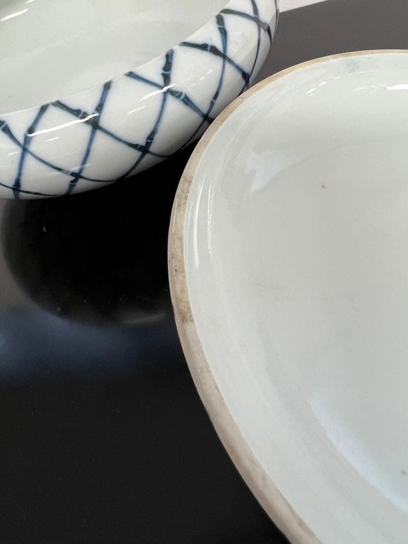 九谷焼　松竹梅・雪の結晶模様の蓋物　蓋付菓子器　菓子鉢