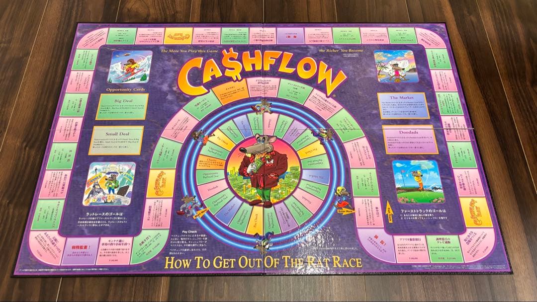キャッシュフローゲーム101 日本語版 CASHFLOW 101 箱無し