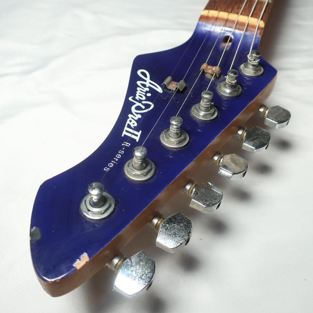 Aria ProⅡ Fl-series エレキギター ネイビー コイルタップ搭載