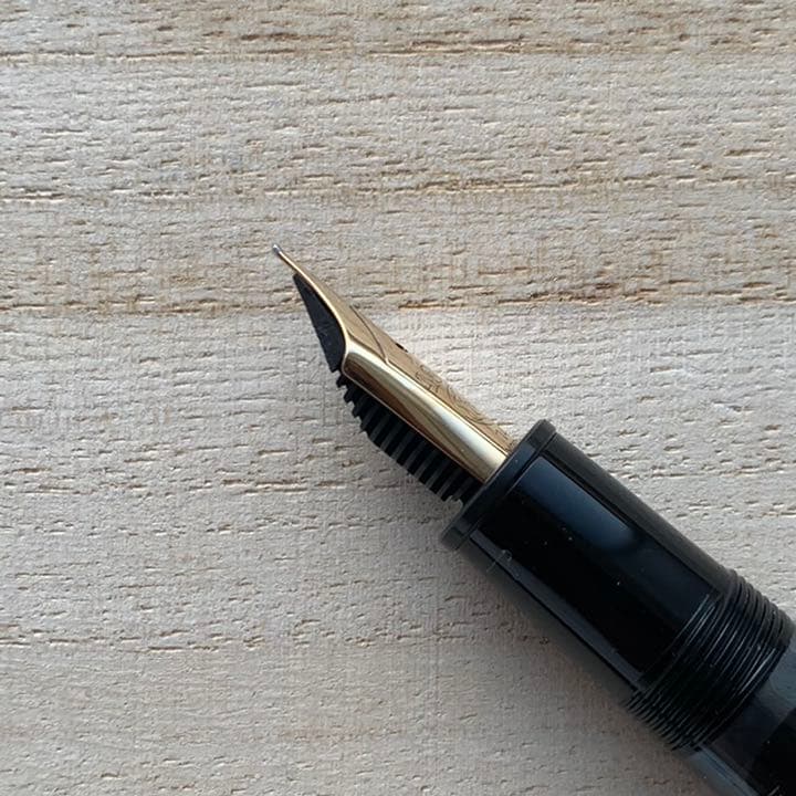 モンブラン 万年筆 1970年代 146 18C 全金 B モンブラン 146 全金 14C