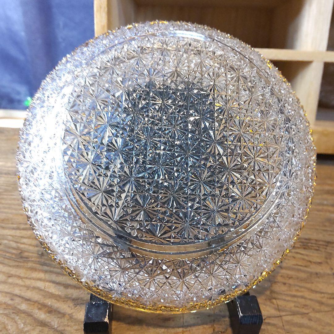 須田秀石④ 茶懐石用 クリスタル 五客セット（内、蓋が無い物2