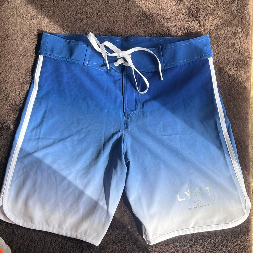 LÝFT ステージショーツ サーフパンツ [Sサイズ] ブルーグラデーション