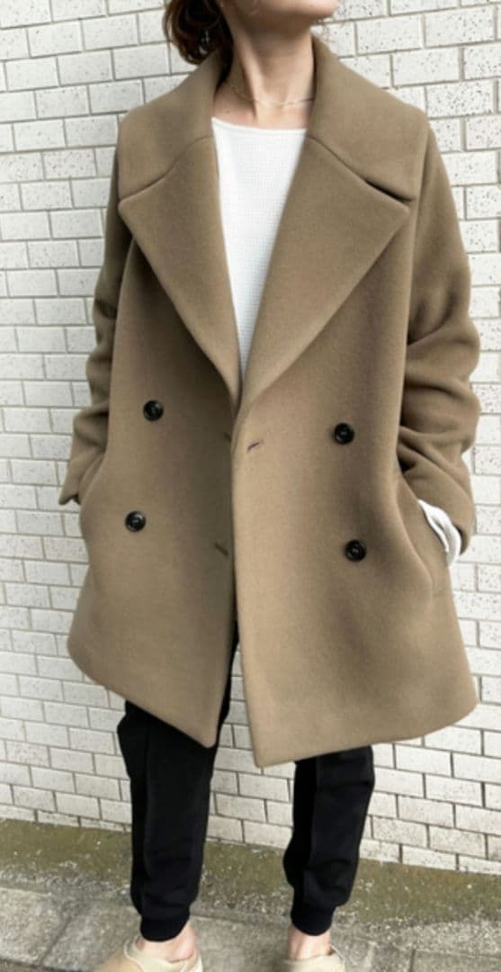 spick&span MANTECOコート ブラウン M スピック&スパン Spick&Span