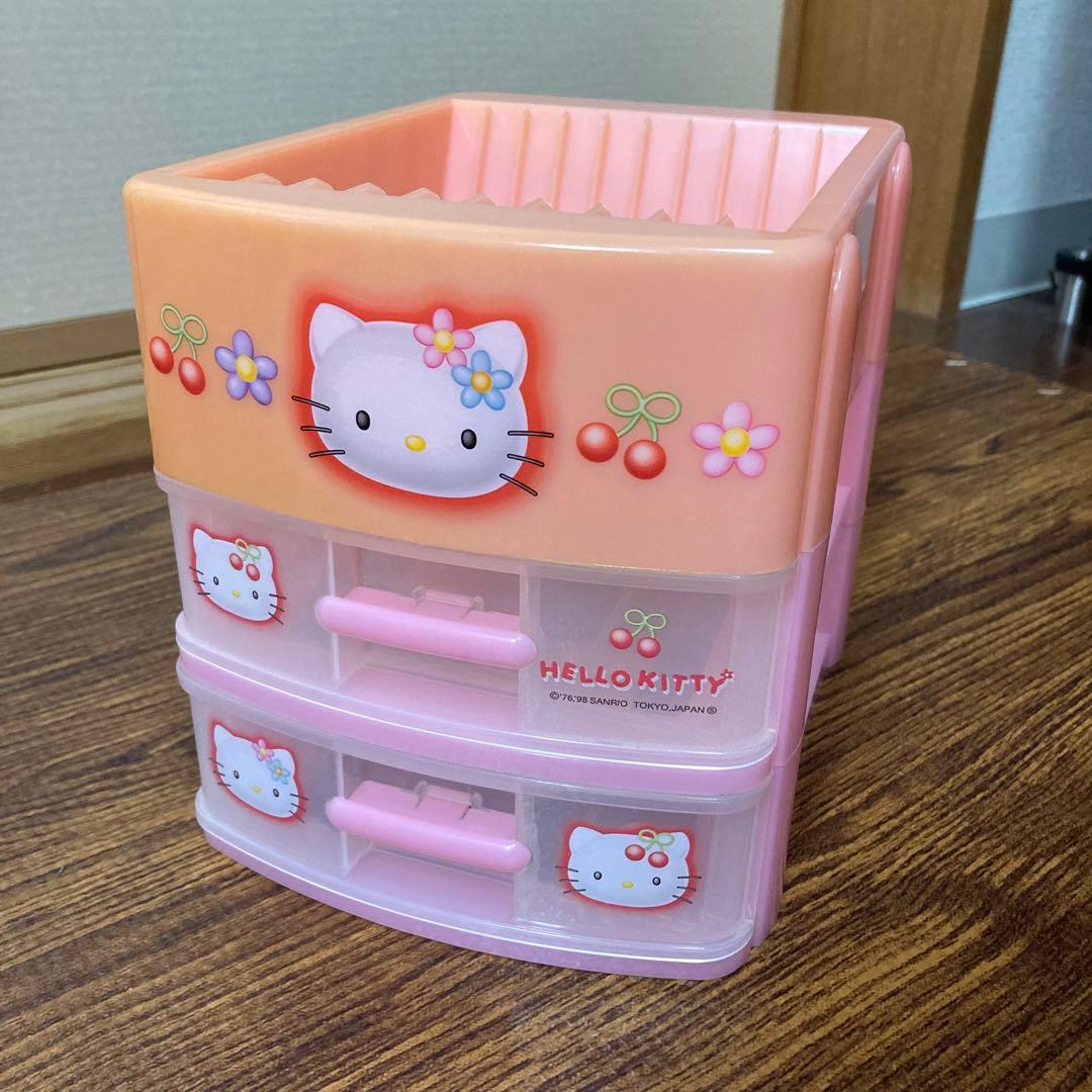 サンリオ キティ お道具箱 レア 1980年代 小物入れ レトロ ハロー