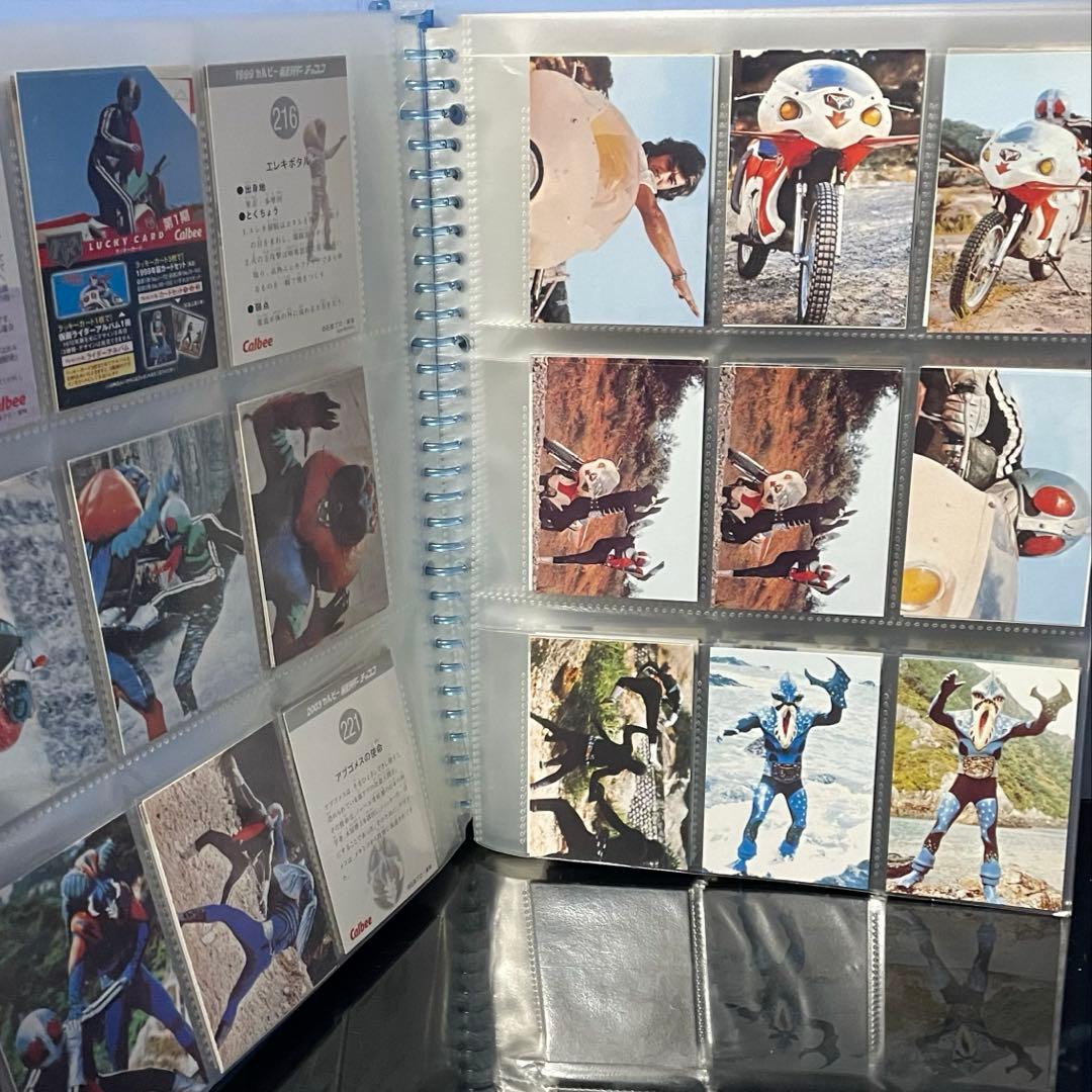 カルビー　仮面ライダーカード　1999 2003年130枚以上