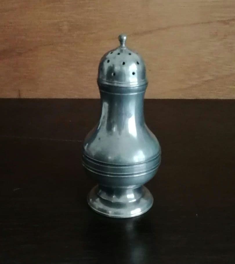 世界の名品　john somers　ピューター調味料入れ　ソルトシェイカー