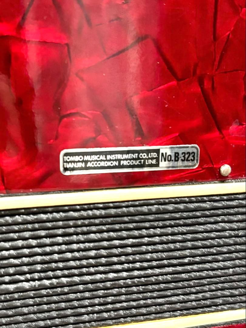 音出し確認済】TOMBO アコーディオン B-323 BASS 32KEYS