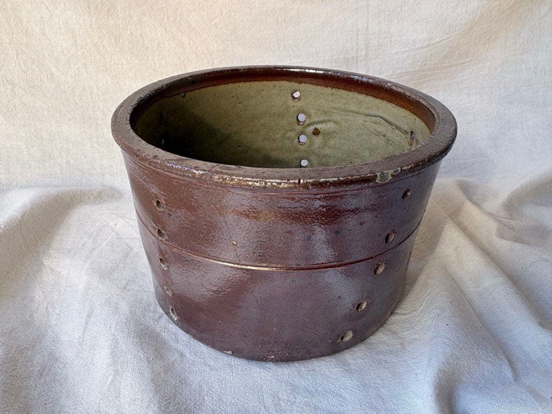 フランスアンティーク フェセル 水切りポット