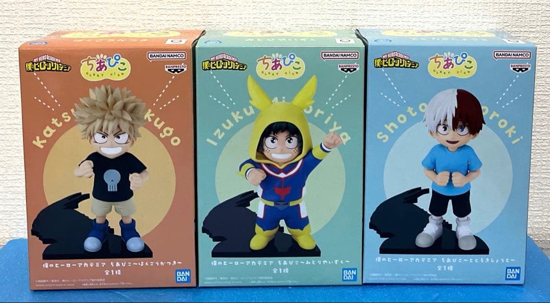 ヒロアカ ちあぴこ フィギュア 3体セット ヒロアカ ちあぴこ みどりや