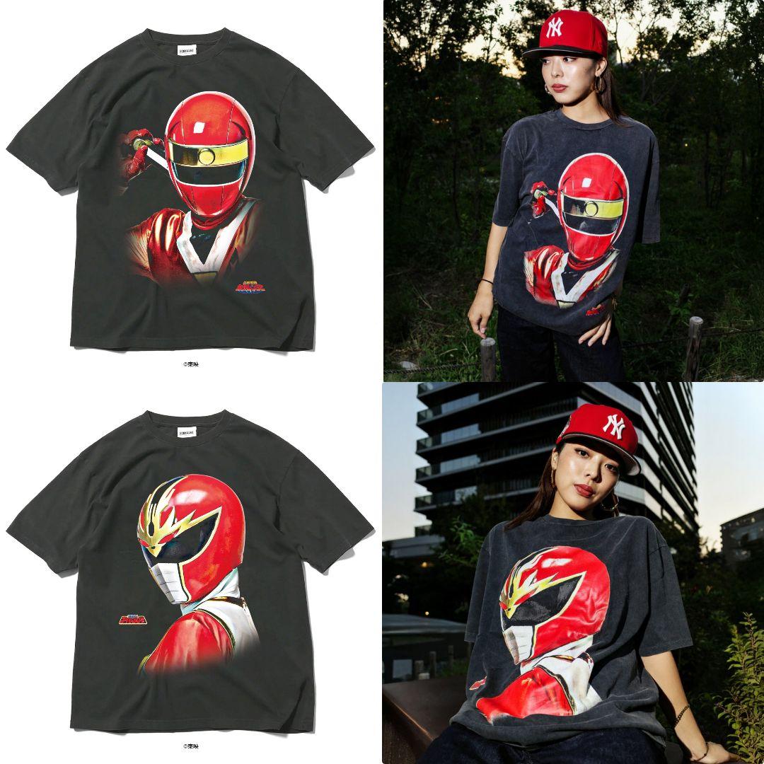 リュウレンジャー、ニンジャレッド L Tシャツ セット