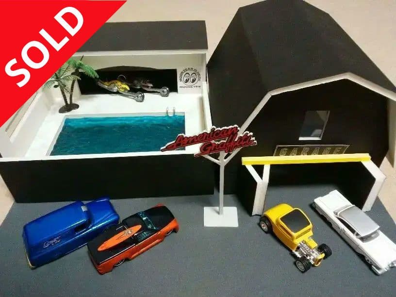 ☆American graffiti GARAGE ２Set　　　　　【一点物】 ☆American graffiti GARAGE 2Set 【一点物】 ☆American graffiti