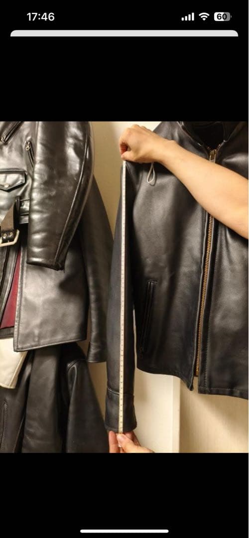 裏ボア付き】SCHOTT 革ジャン 38 AT101 裏ボア付き】SCHOTT 革ジャン