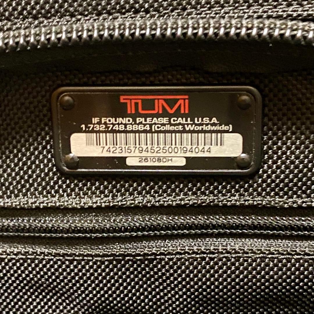 TUMI 26108DH 2way ブリーフケース ビジネスバッグ 黒 A4可