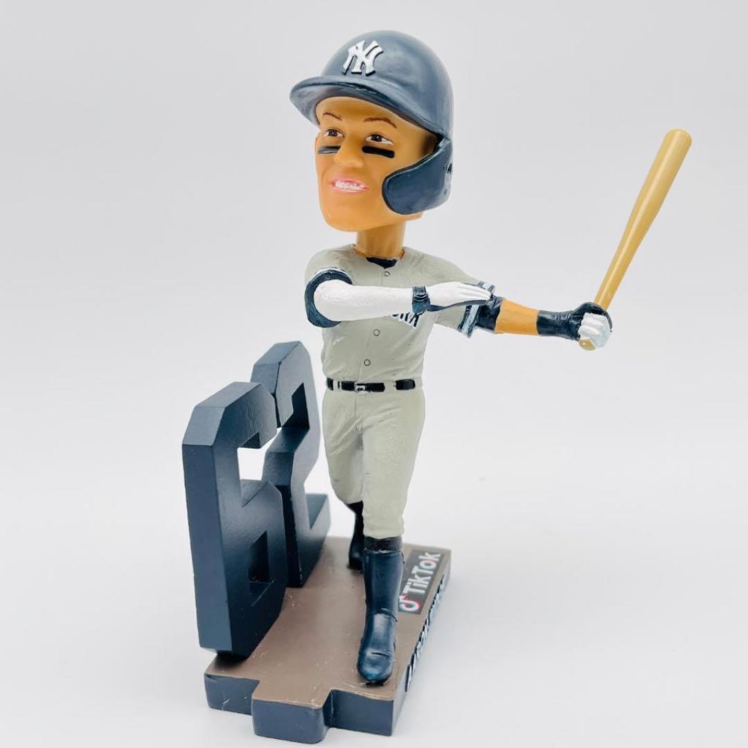 美品】ヤンキース アーロン・ジャッジ ボブルヘッド62本塁打記念 球場