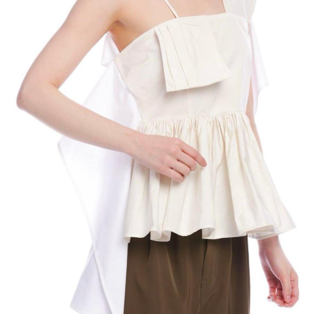 美品✨MM6 Maison Margiela アシンメトリーデザイントップス M