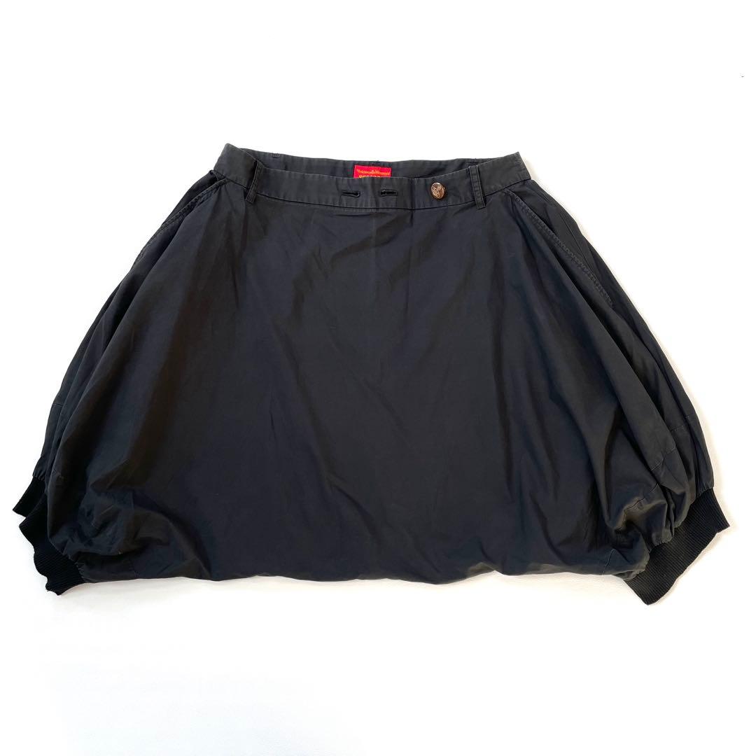 4624 ヴィヴィアンウェストウッド バルーンパンツ　サルエルハーフパンツ 黒