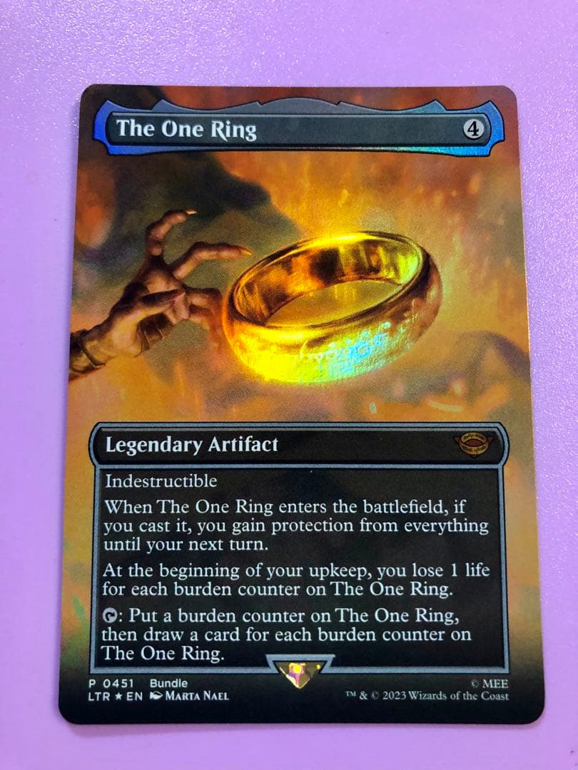 一つの指輪バンドル版英語foil