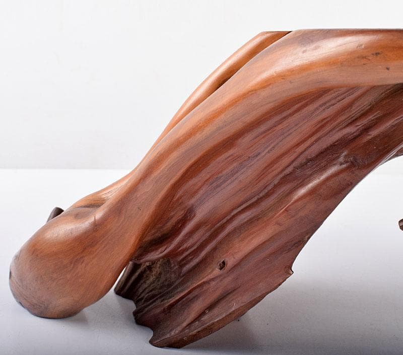 天然木 鑑賞木 瘤木 オブジェ 根木台 飾台 M R4200B
