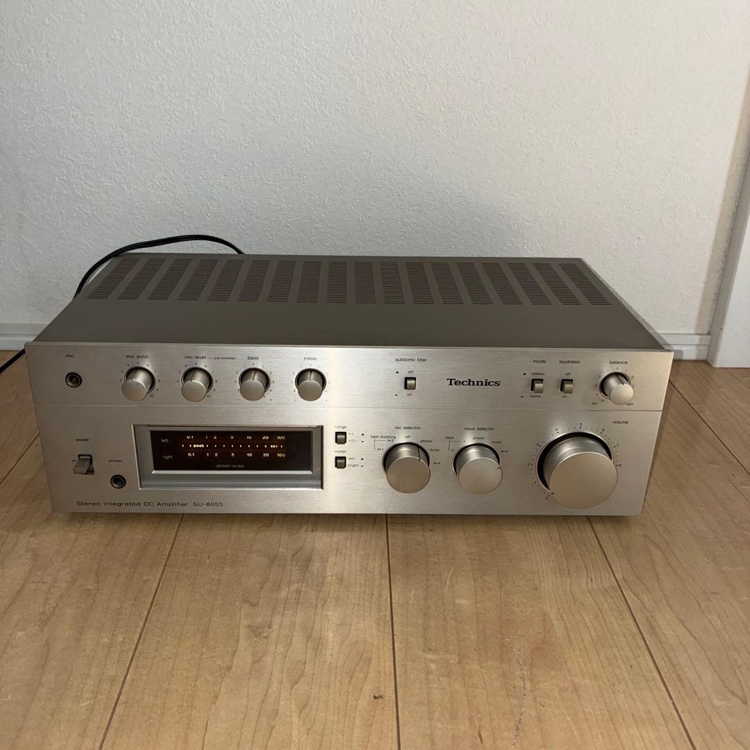 テクニクス　プリメインアンプ　su-8055 動作品　いい音です プリメインアンプ Technics(テクニクス) SU-8055―機種選定から入手まで