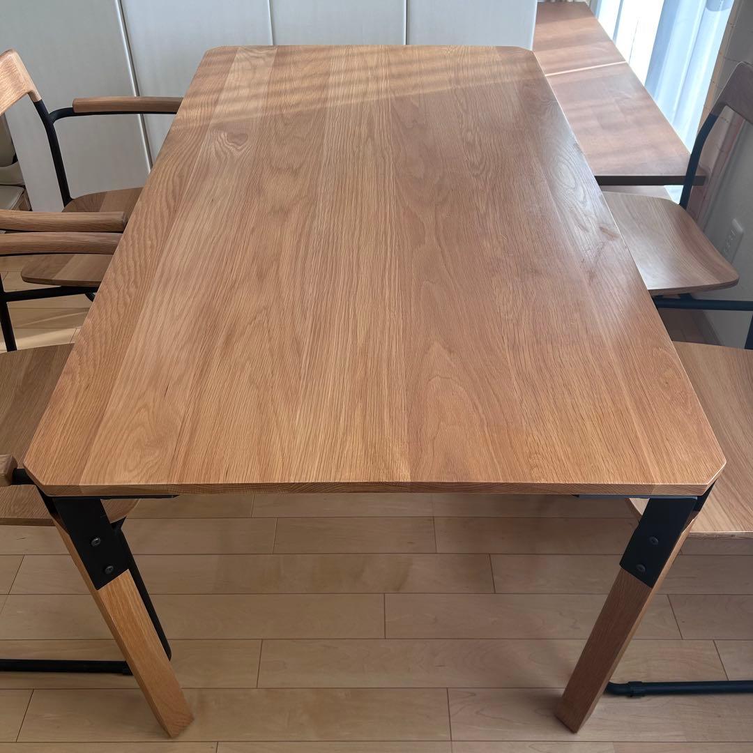 北欧　モリヨシ　Flo VOIDTABLE 天然木無垢材　オーク　希少