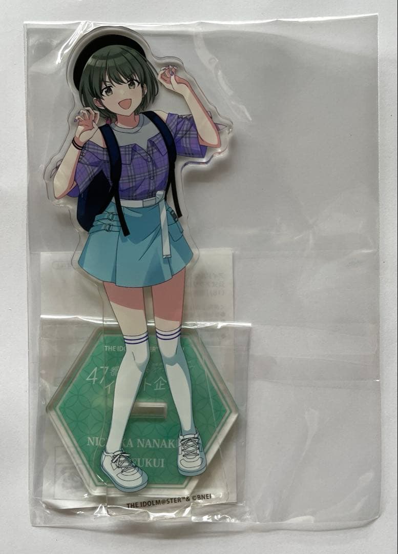アイドルマスター 47都道府県イラスト企画 アクリルスタンド 福井×七草