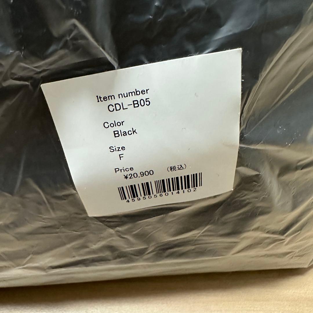 CDL TOKYO Faux Leather Travel Bag 黒 ØMI - メルカリ