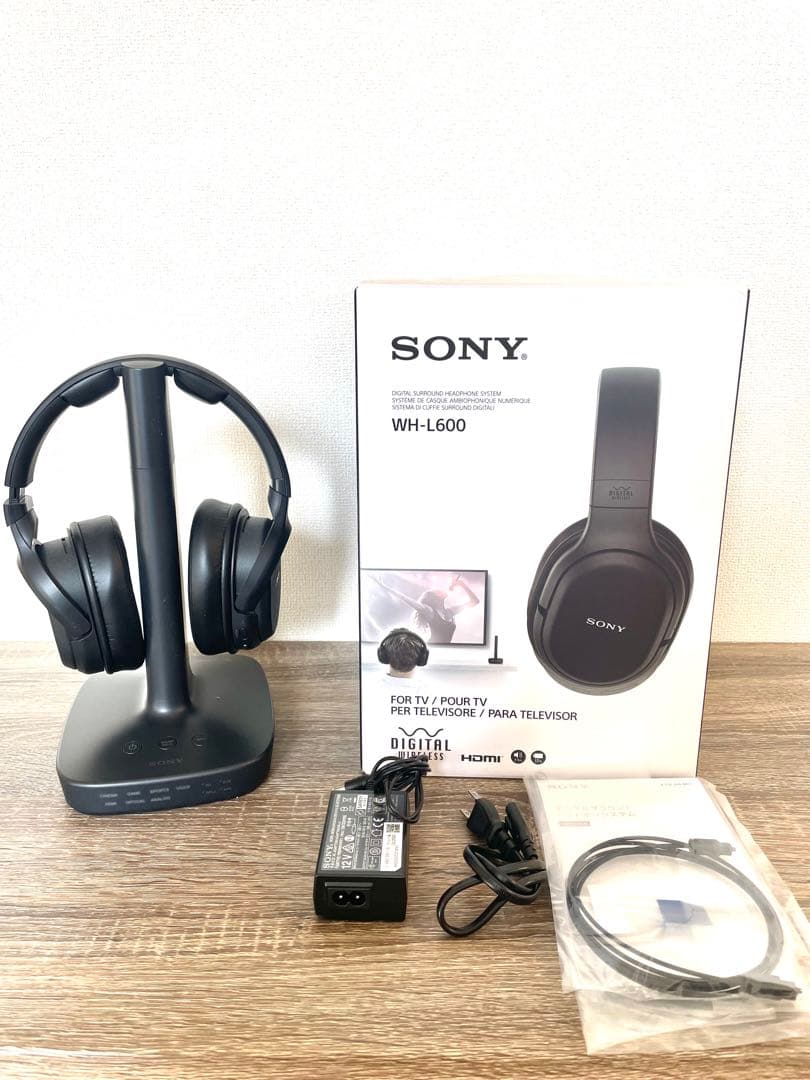 SONY WH-L600 デジタルサラウンドヘッドホンシステム
