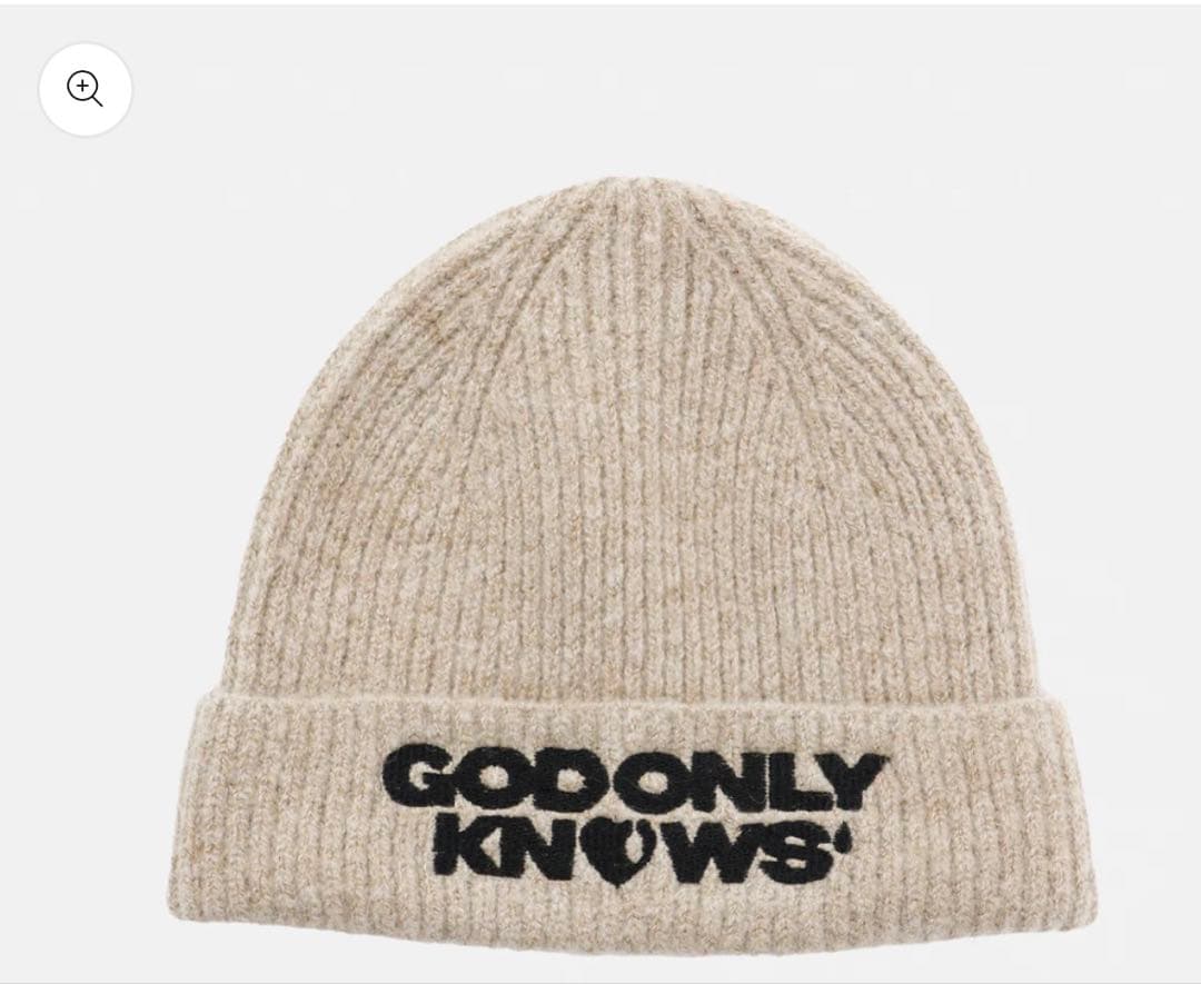 GOD ONLY KNOWS 岩田剛典 ニット帽 ベージュ