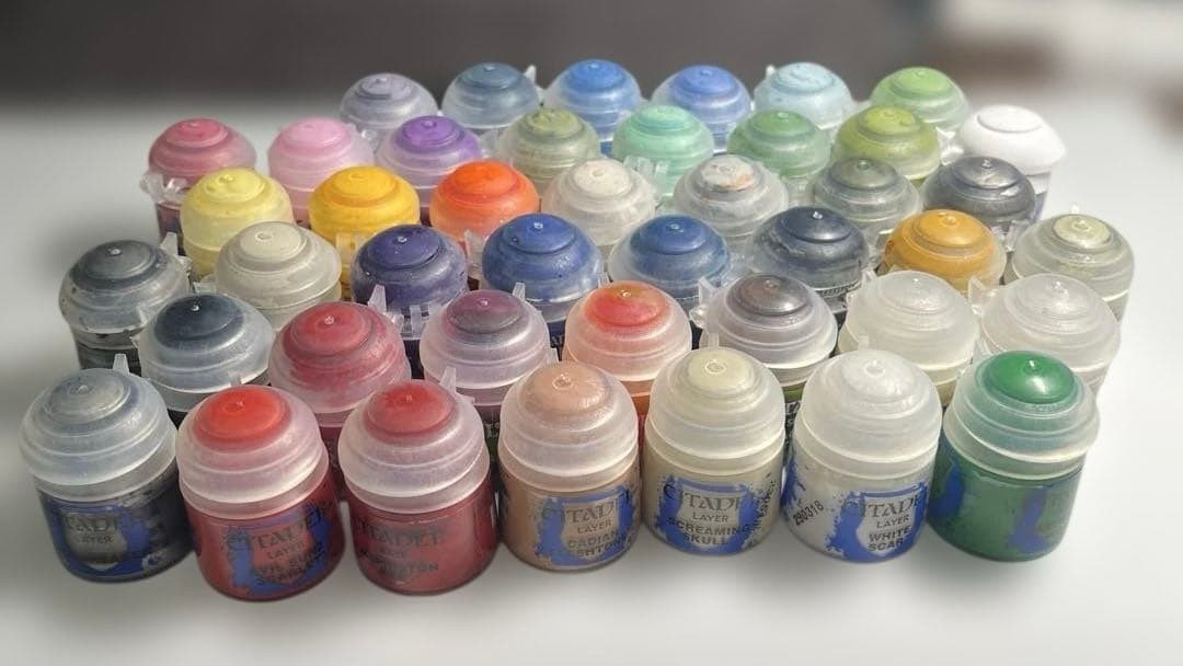 シタデルカラー　レイヤー、ベース、ジェイド、ドライ　新品未開封13個 中古30個 シタデル・ベースコート Dryad Bark（ドライアド・バーク） ：ゲームズ