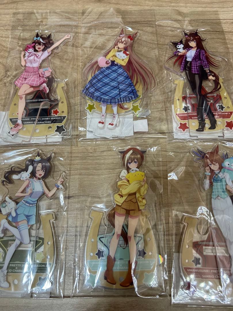 ウマ娘 サンリオキャラクターズコラボ アクリルスタンド 全6種 - メルカリ