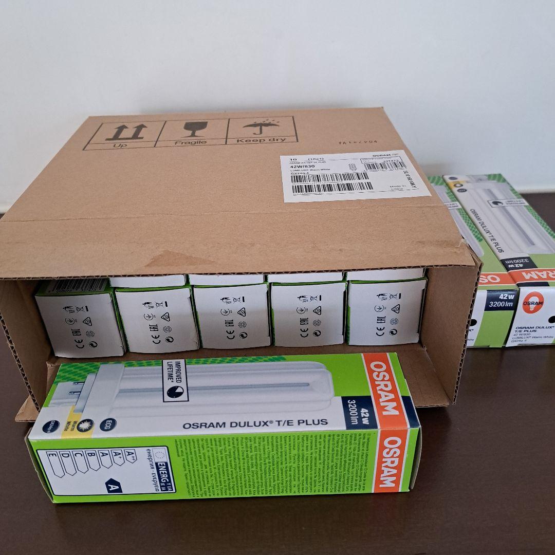 OSRAM DULUX T/E PLUS 42W 蛍光灯 - メルカリ