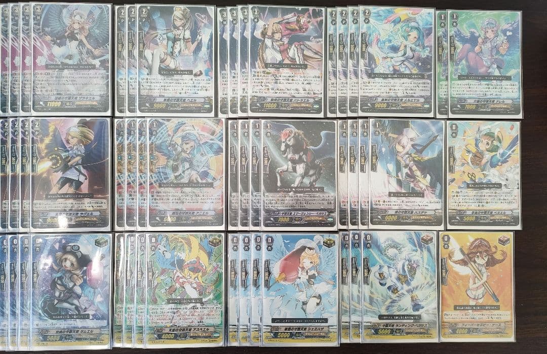 【Gスタン】 エンジェルフェザー デッキ50枚 × 3つ パーツ付き