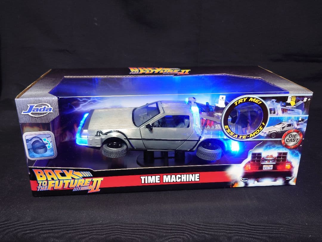 ミニカー Jada BACK TO THE FUTURE II TIME MACHINE