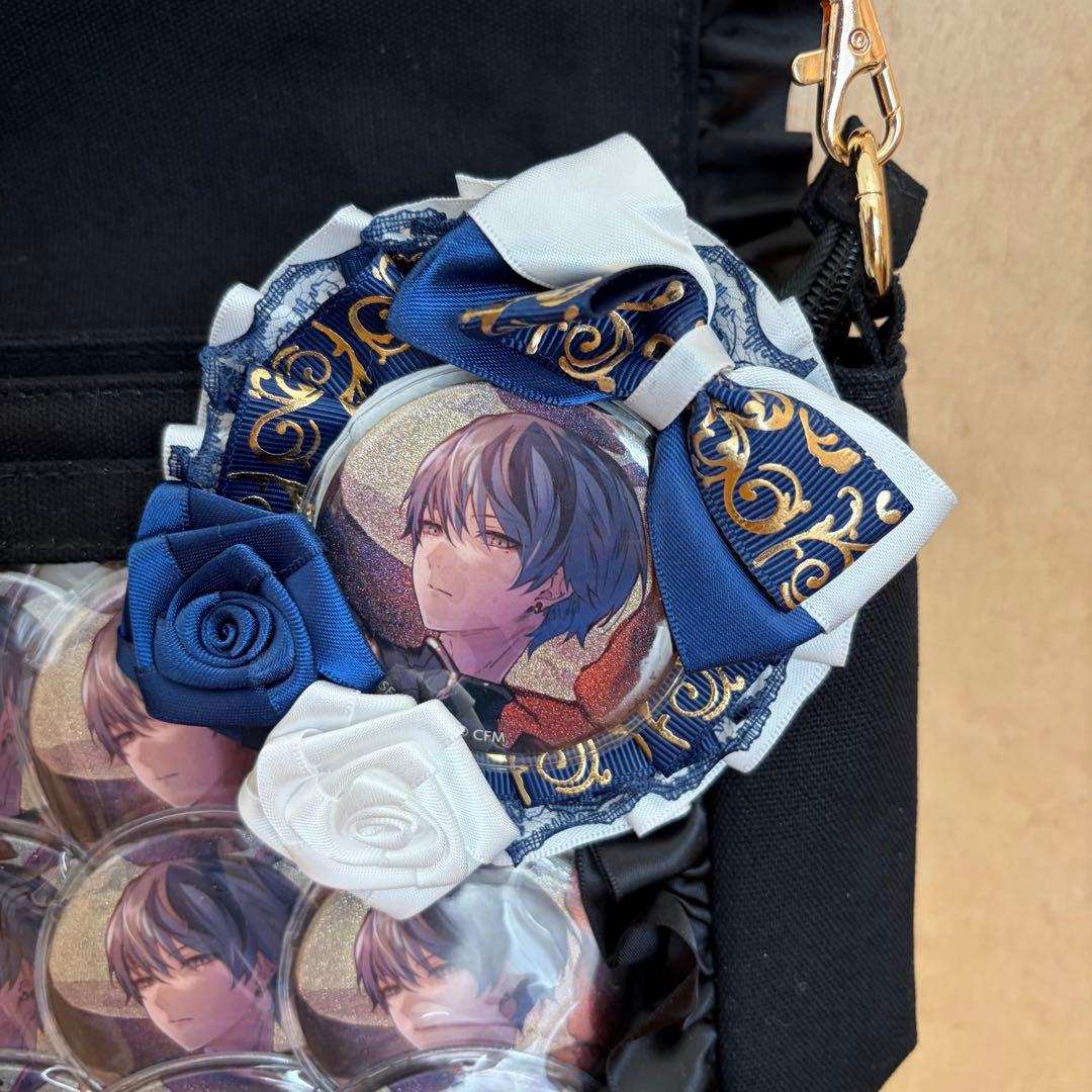 プロセカ 青柳冬弥 缶バッジ 痛バッグ 痛バ - メルカリ