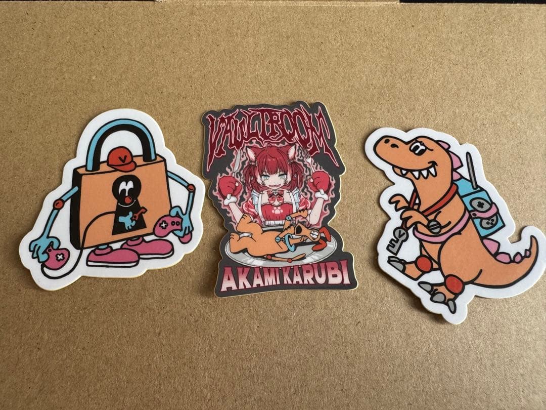 Vaultroom 赤見かるび ステッカー ボルトルーム - メルカリ