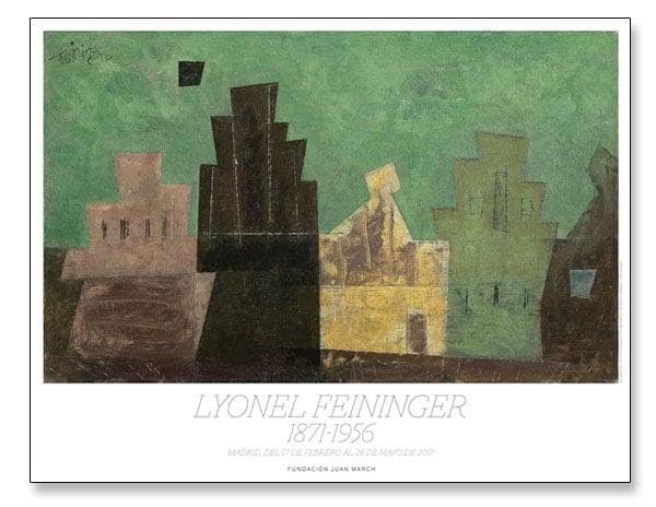 額装品/Composicion（リオネル ファイニンガー）/ポスター