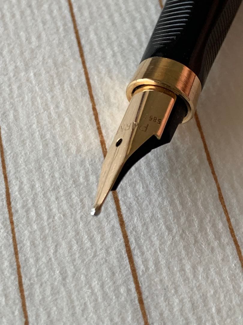 Parker（パーカー）75 スターリングシルバー 14Kペン先 万年