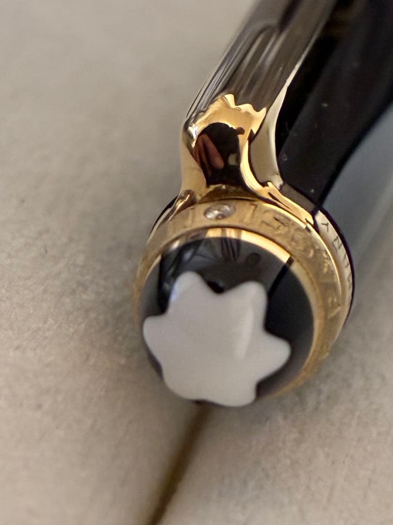 ◾️極美品◾️ダイヤモンド◾️モンブラン75周年 ボールペン◾️マイスターシュテュック◾️
