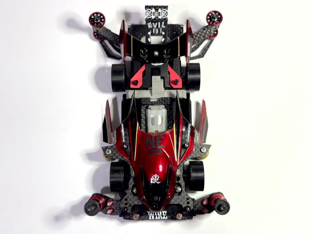 ミニ四駆　完成品　msフレキ デュアルリッジ