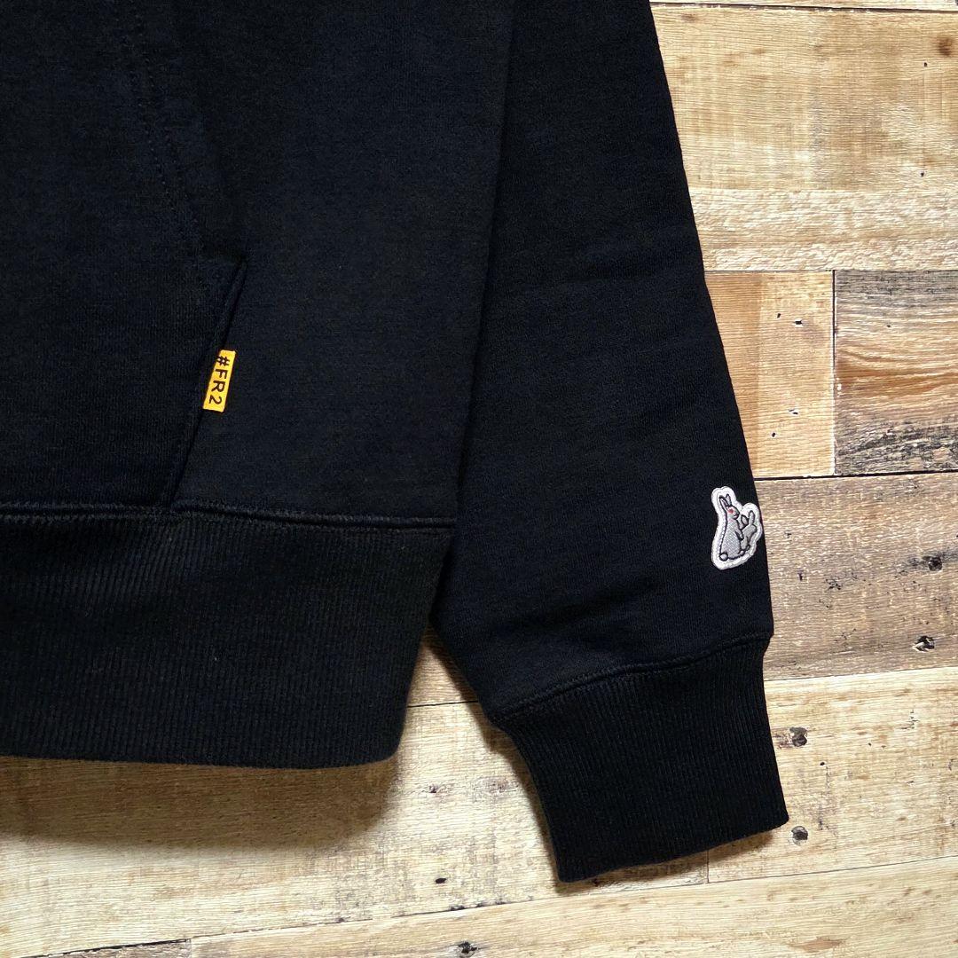 【美品XL】FR2 エフアールツー パーカー 肉厚生地 天使 エンジェル バック