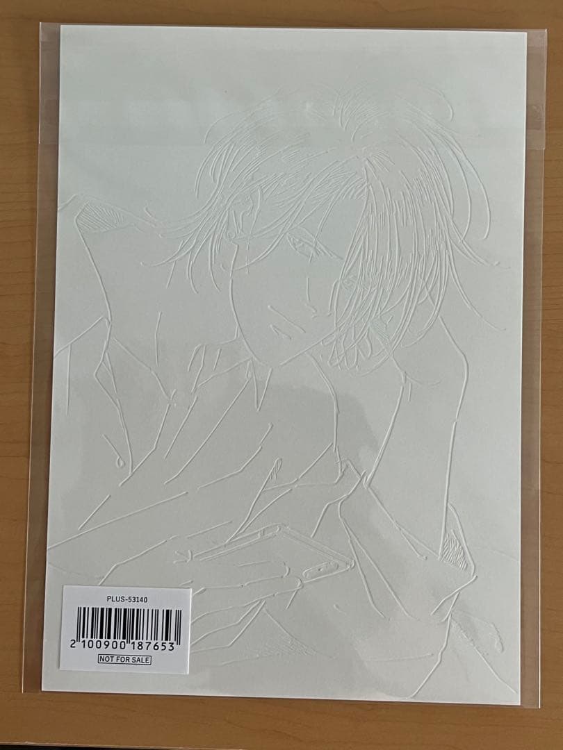 バナナフィッシュ 非売品 アッシュ ピアス購入特典 イラストカード