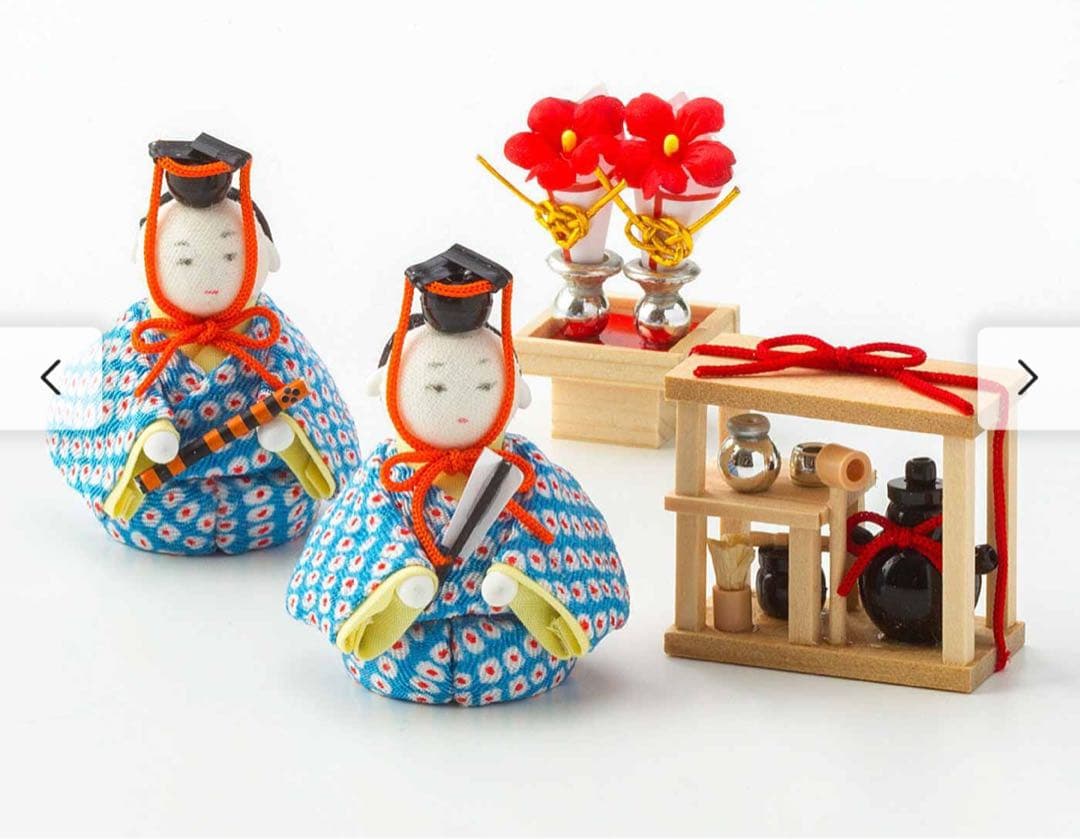 おひなさまミニチュアの会6回コンプリート