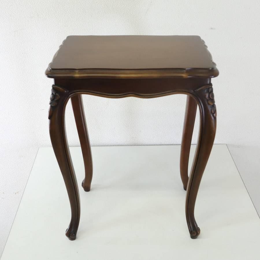 カリモク家具最高峰 ドマーニ ルイ15世 ネストテーブル 小 サイドテーブル