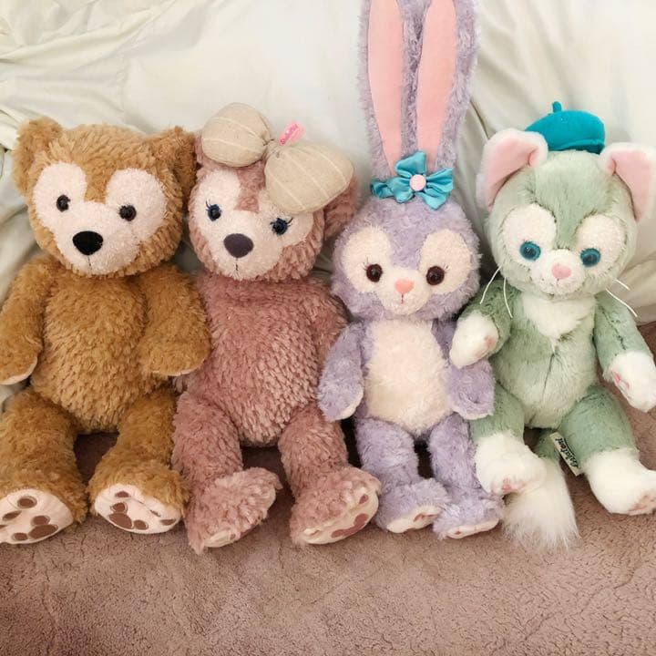 香港ディズニーランド ダッフィーアンドフレンズ ぬいぐるみ