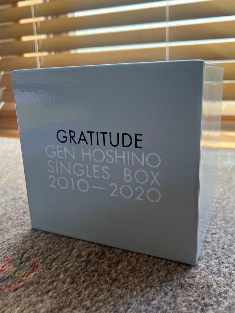 星野源 GRATITUDE シングルボックス 2010-2020 - メルカリ